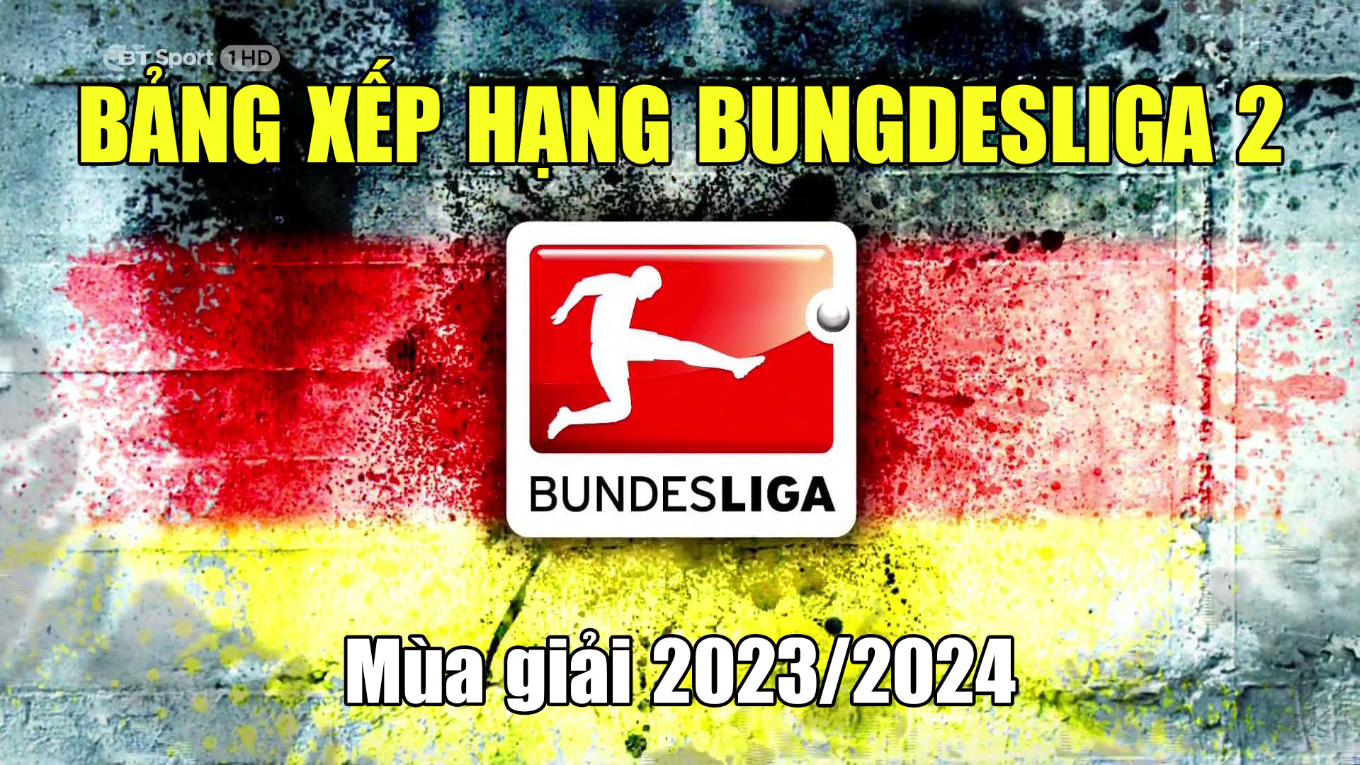 BXH Đức 2 - Tổng Hợp BXH Bundesliga 2 mới nhất 