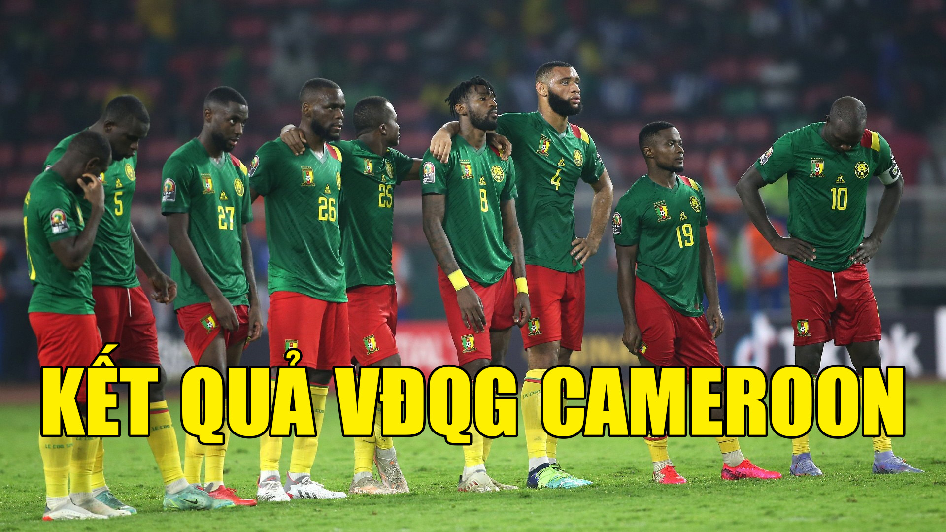 KQ Cameroon - Kết quả VĐQG Cameroon mới nhất ngày hôm nay