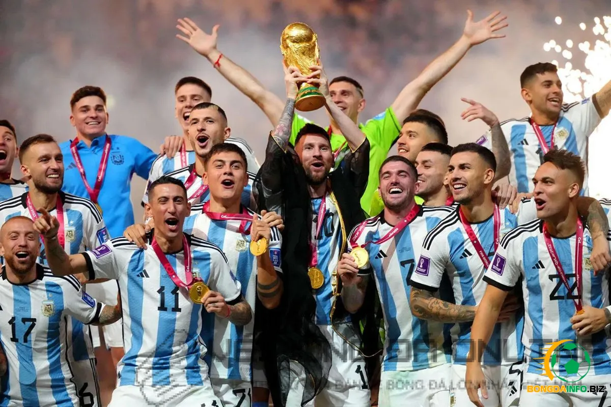 Đội tuyển mạnh nhất thế giới Argentina